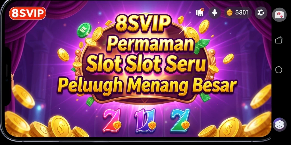 Screenshot menampilkan gameplay seru dari permainan slot 8SVIP.
