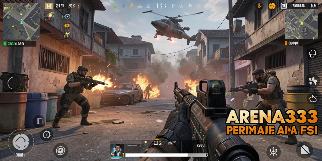 Gameplay seru dan menegangkan dari ARENA333.