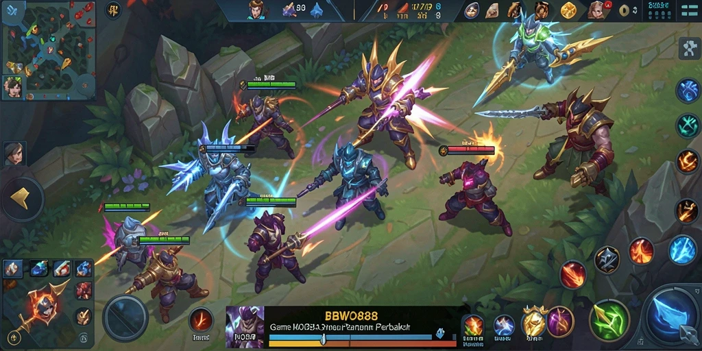 Tampilan menarik dari gameplay seru BWO888 yang mendebarkan.