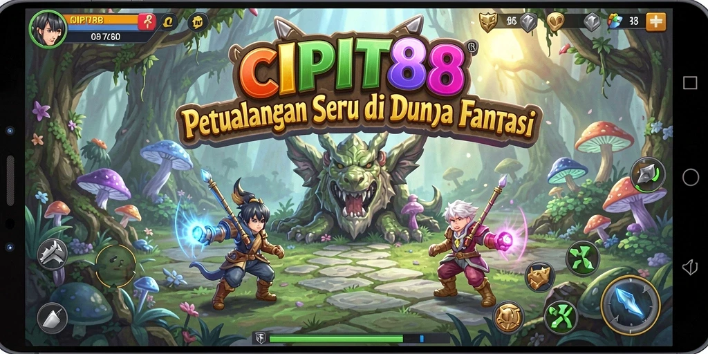 Tampilan gameplay seru di dunia petualangan <strong>CIPIT88</strong>