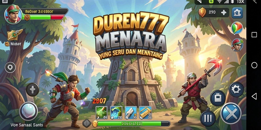 Tampilan aksi pertahanan menara yang mendebarkan di DUREN777.