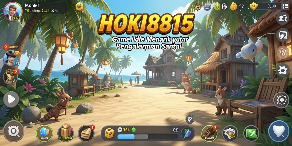 Tampilan gameplay HOKI8815 yang menarik dan unik.