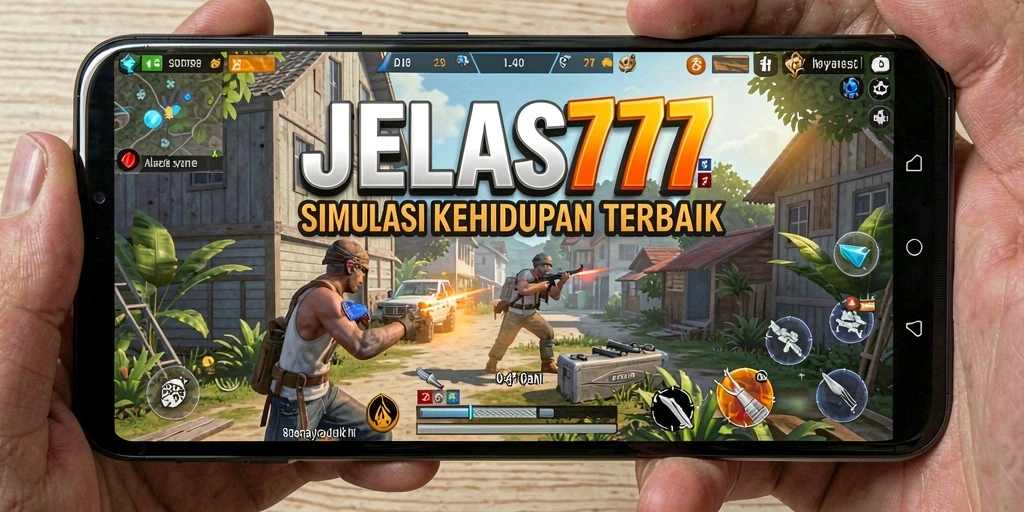 Tampilan gameplay JELAS777 yang menampilkan lingkungan yang interaktif.