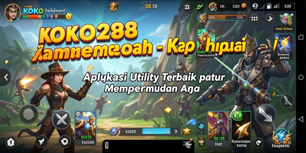 Tampilan antarmuka KOKO288 yang mudah digunakan untuk manajemen Utility.