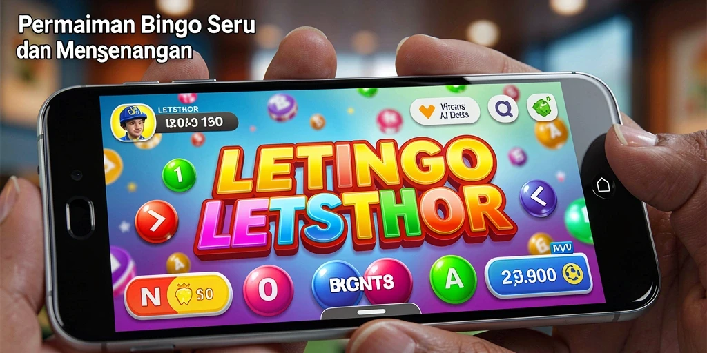 Screenshot gameplay Bingo dari LETSTHOR yang seru dan interaktif.