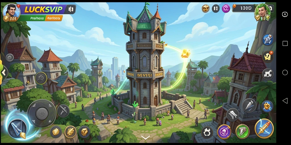 Tampilan gameplay LUCKSVIP yang menegangkan dan seru.