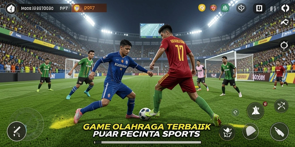 Tampilan gameplay PP7 yang menegangkan dan energik.