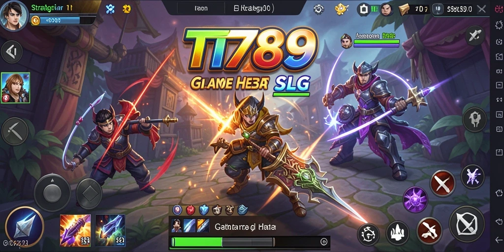 Screenshot gameplay TT789 menunjukkan pertempuran yang seru dan strategi yang kompleks.