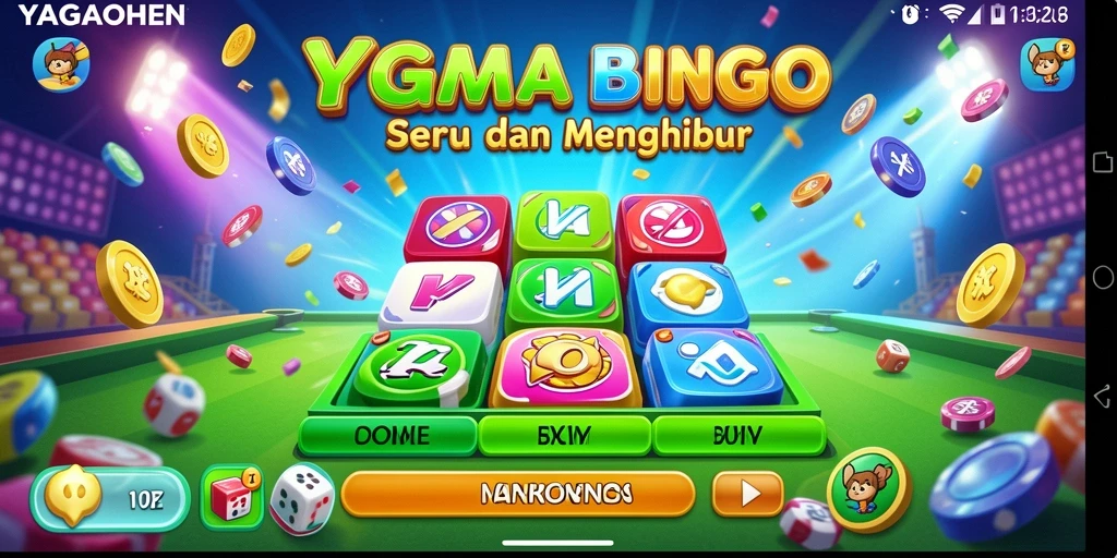 Tampilan gameplay Bingo yang seru di aplikasi YAGAOHEN.